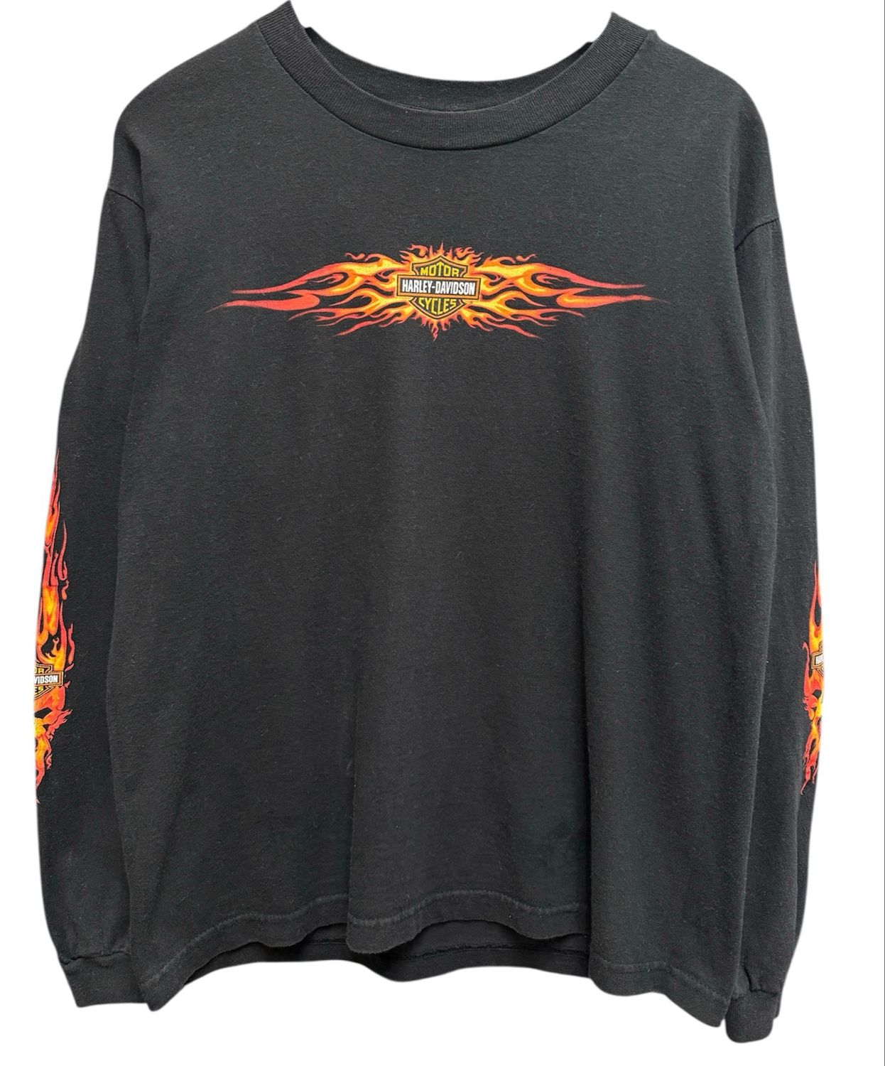 Early 00s Harley Davidson Modesto Long Sleeve Size XL 20x27