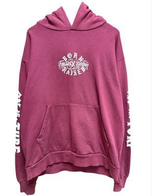 Pre Owned BornxRaised Mister Cartoon Hoodie Size L