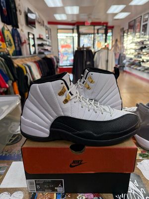 Pre Owned Jordan 12 Retro Taxi (2025) Size 8