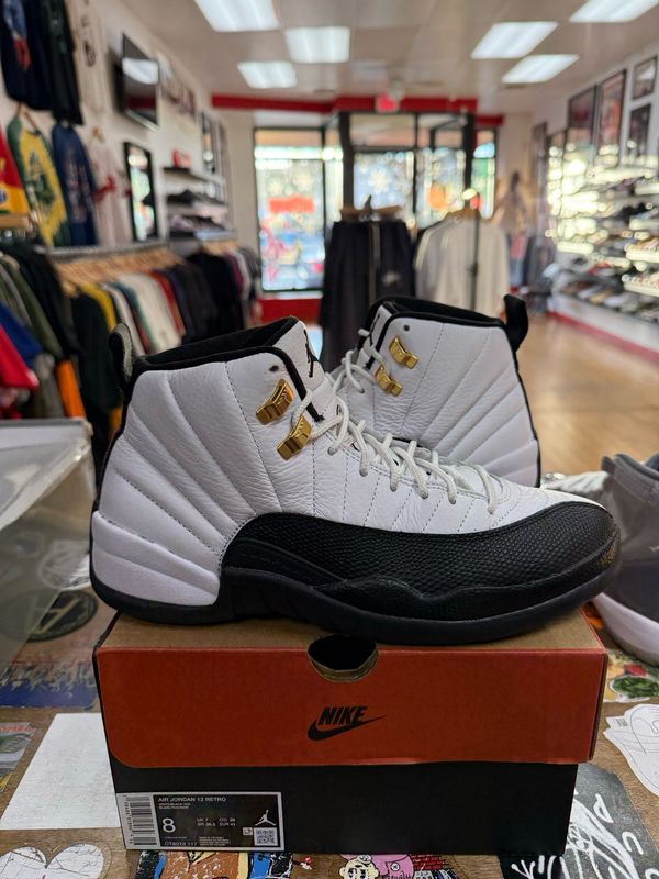 Pre Owned Jordan 12 Retro Taxi (2025) Size 8