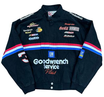Vtg Dale Earnhardt Nascar Goodwrench Jacket Size L