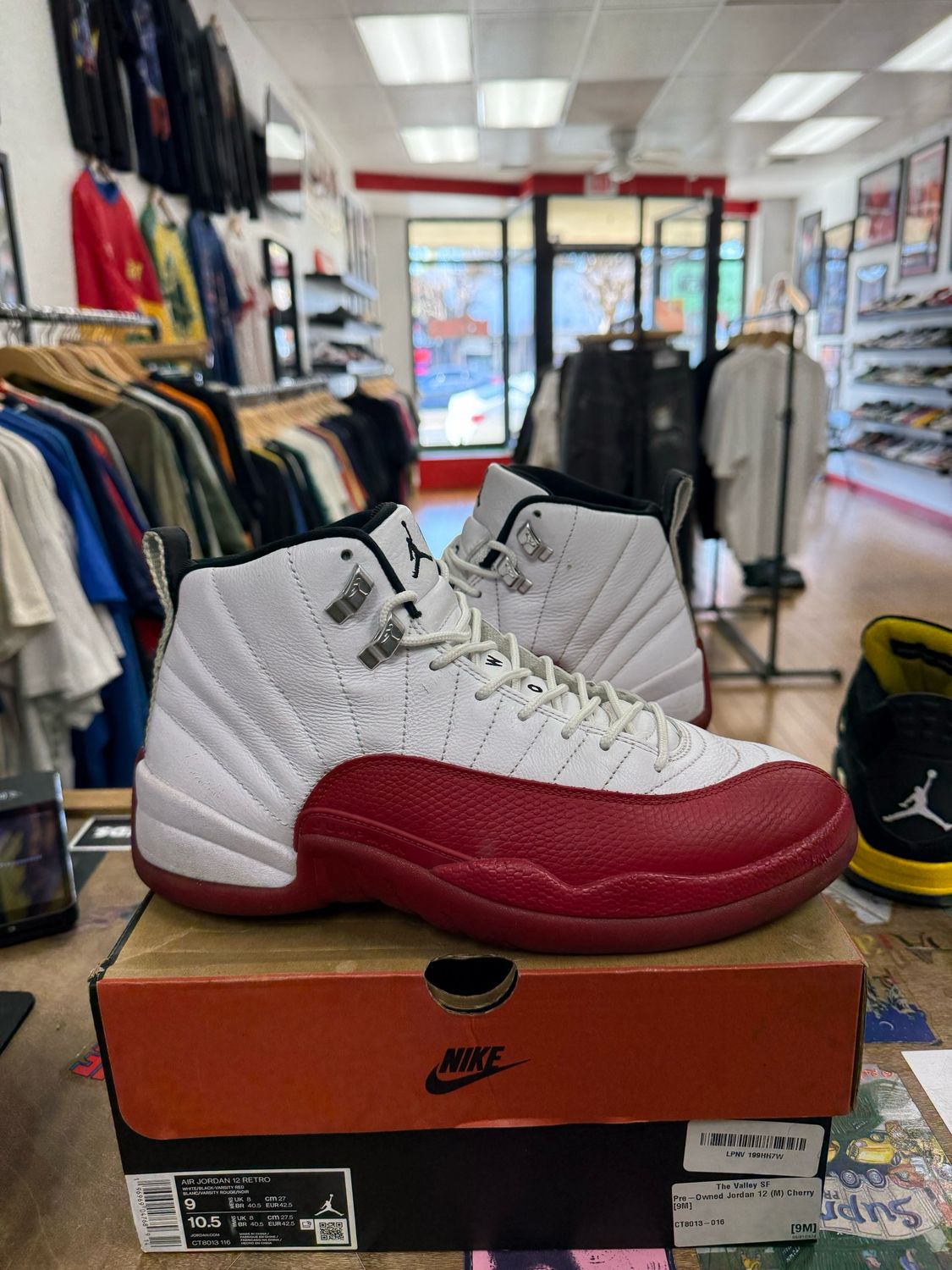Jordan 12 Retro Cherry (2023) Size 9 (WORN)