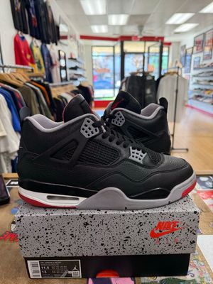Pre-Owned Jordan 4 Retro Bred Reimagined Size 11.5