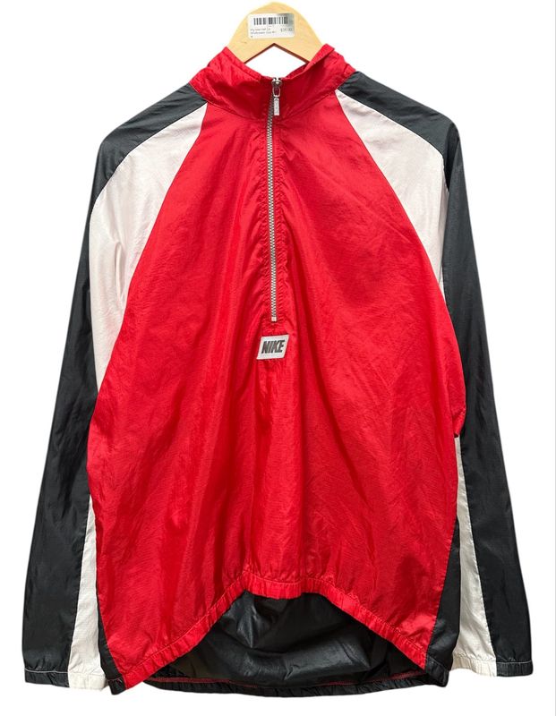 Vtg Nike Half Zip Windbreaker Size M