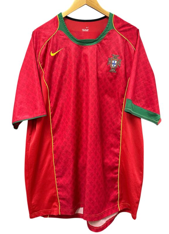 2004/05 Nike Portugal National Home Jersey Size XXL