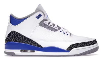 DS Jordan 3 Retro Racer Blue Size 9.5