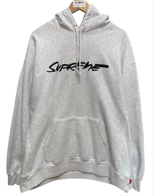 Supreme Futura Hooded Sweatshirt Ash Grey Size XL