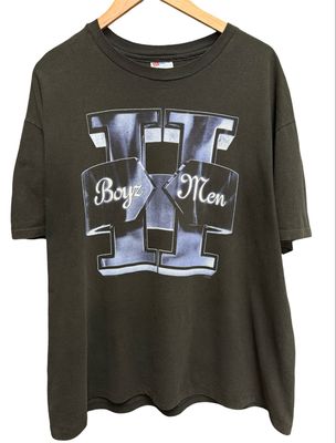 Vtg Boys II Men Tee Size XL 23x30