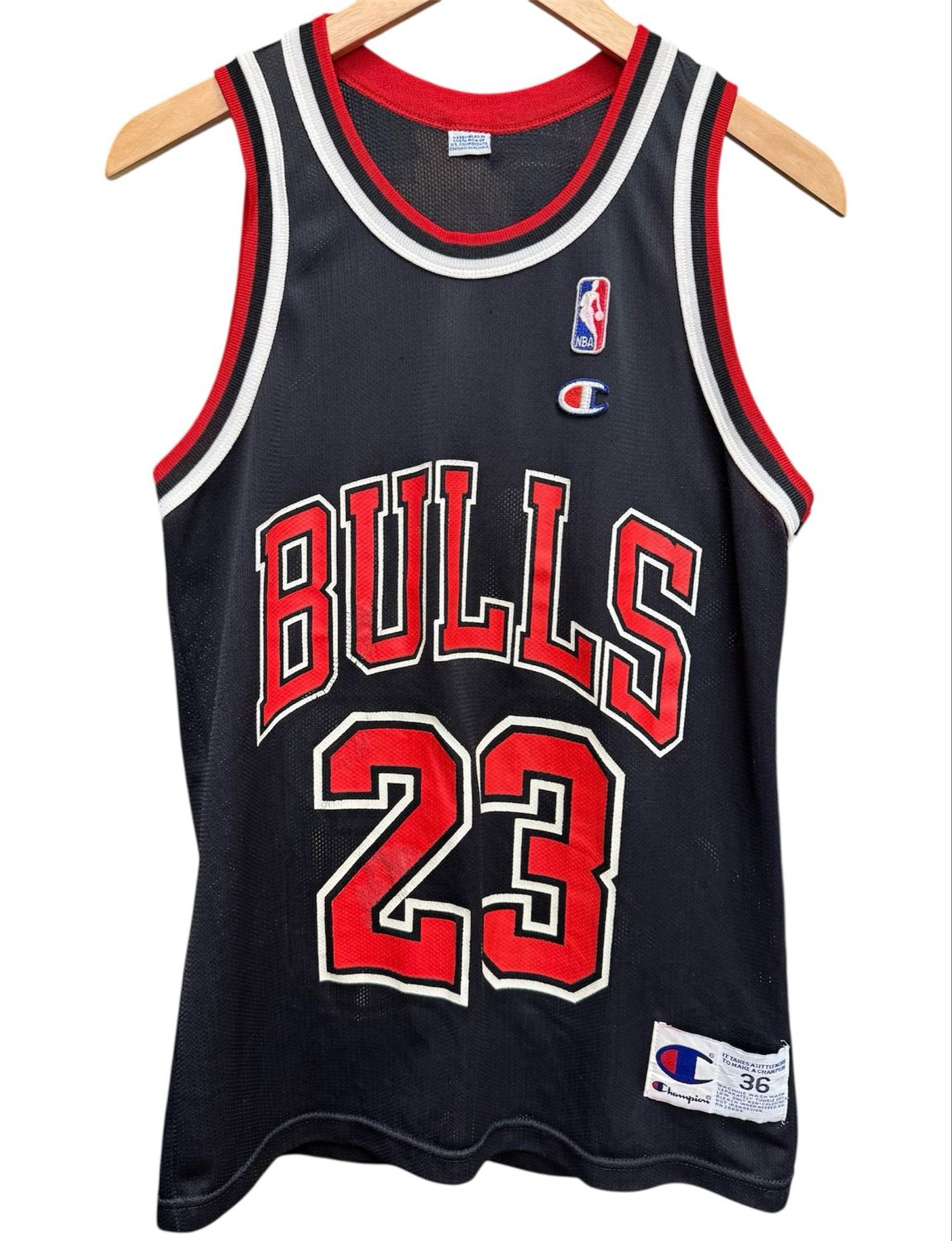 Vintage Chicago Bulls Jordan Champion Jersey Size S