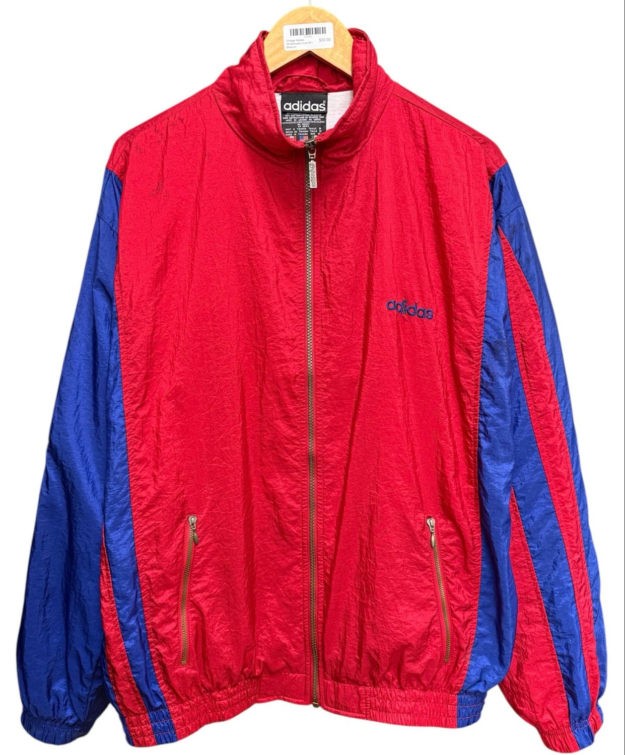 Vintage Adidas Windbreaker Size M