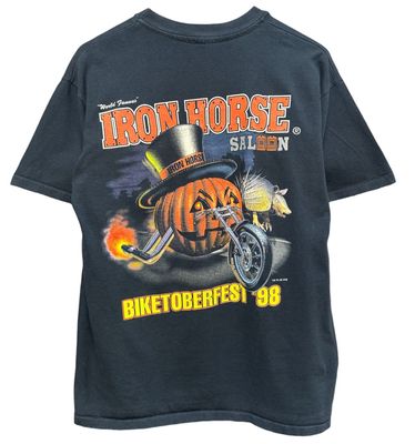 Vintage 1998 Biketoberfest Iron Horse Saloon  Size L