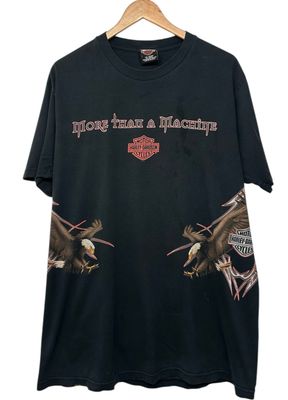 Vintage Harley Davidson More Than A Machine Tee Size L