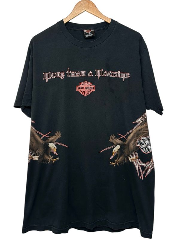Vintage Harley Davidson More Than A Machine Tee Size L
