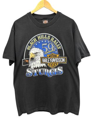Vintage 1999 Harley Davidson Sturgis Tee Size L