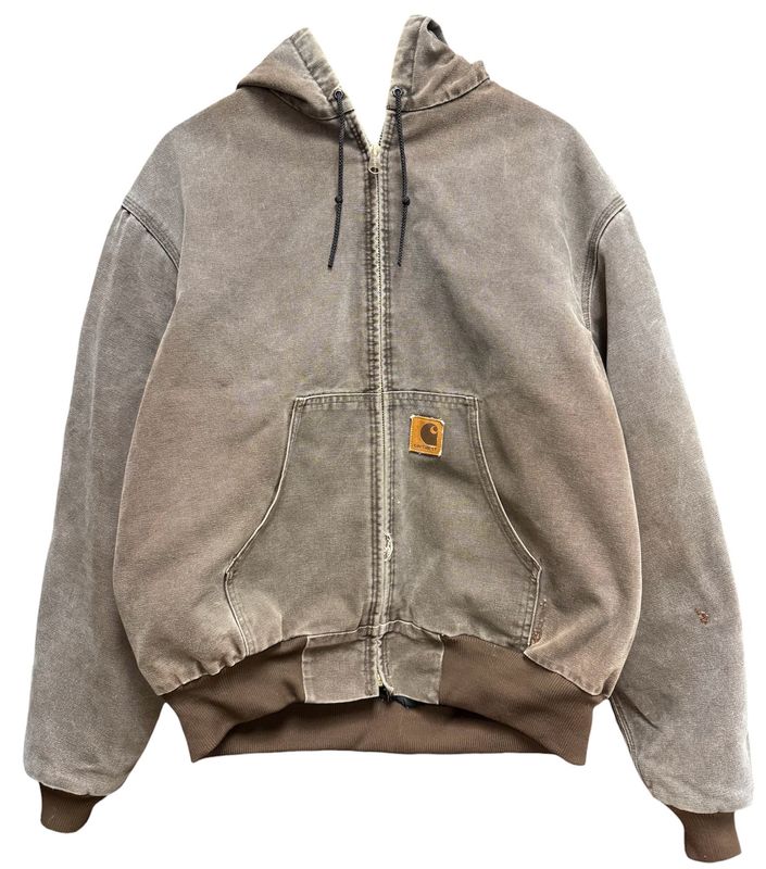 Vtg Union Made Carhartt Jacket Size XL 27x27