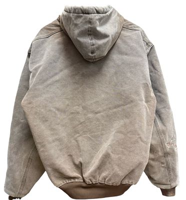 Vtg Union Made Carhartt Jacket Size XL 27x27