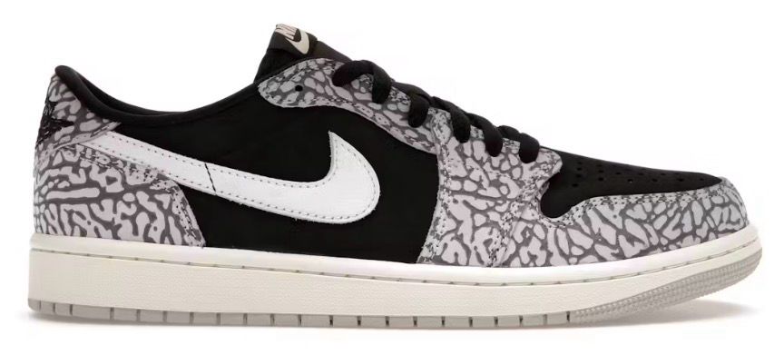 Jordan 1 Retro Low OG Black Cement Size 11 (NEW)