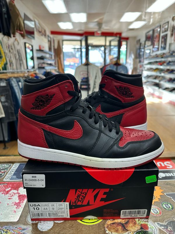 Jordan 1 Retro High Bred Banned (2016) Size 10 (WORN)