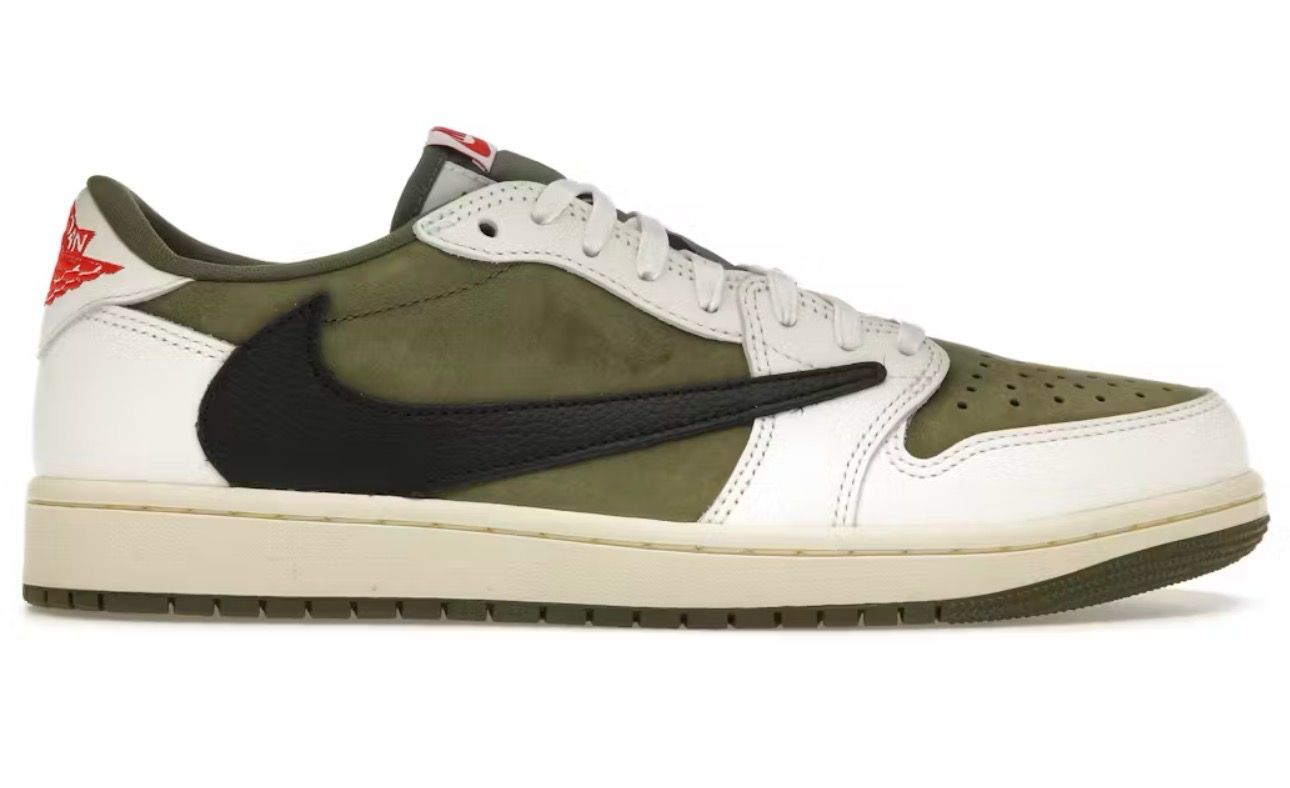 Jordan 1 Retro Low OG SP Travis Scott Medium Olive Size 10.5 (NEW)