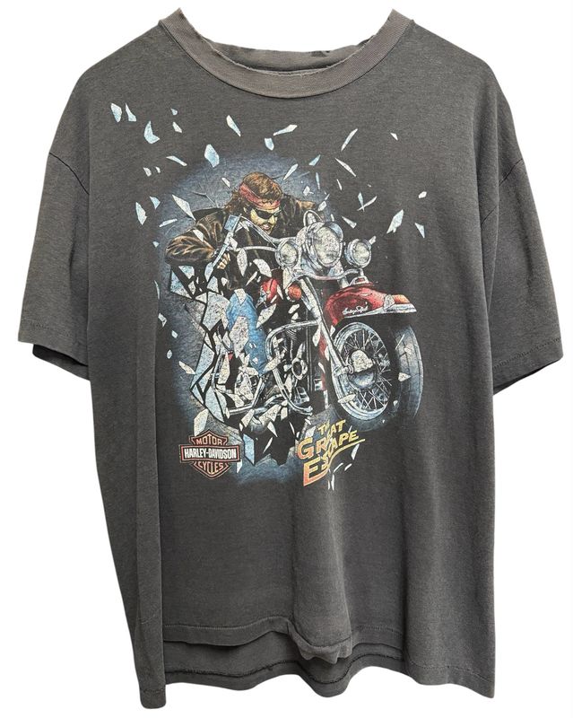 Vintage Harley Davidson The Great Escape Tee Size L