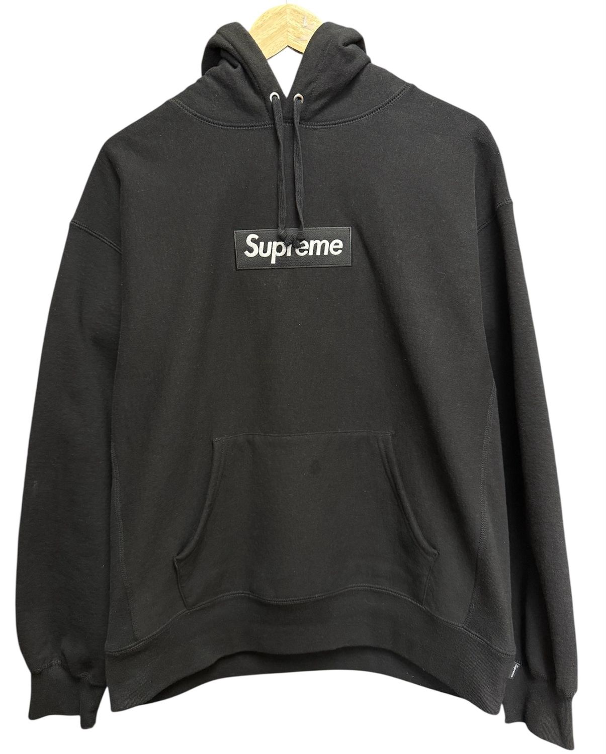 Supreme Box Logo Hooded Sweatshirt (FW23) Black Size Medium