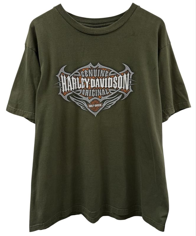 Vtg Harley Davidson Breakin Out Folsom, CA Tee Size XL 24x31
