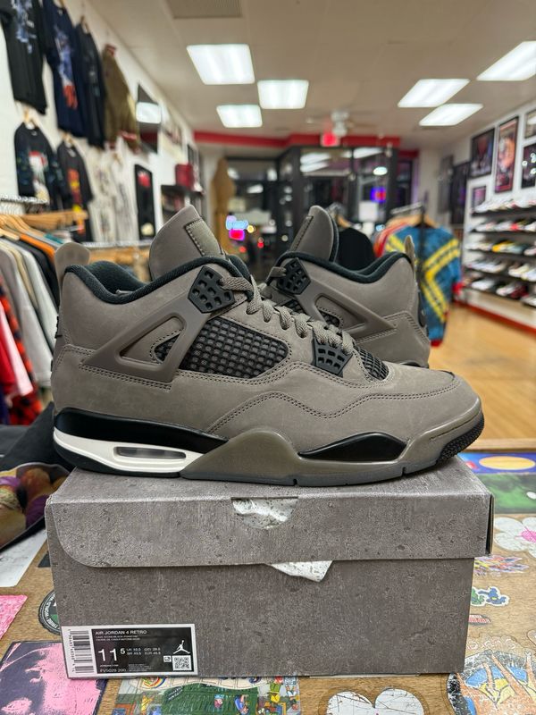 Pre Owned Jordan 4 Retro Cave Stone Size 11.5