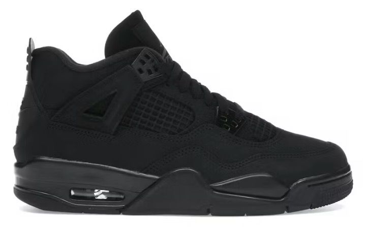 DS Jordan 4 Retro Black Cat (2025) (GS) Size 5.5Y