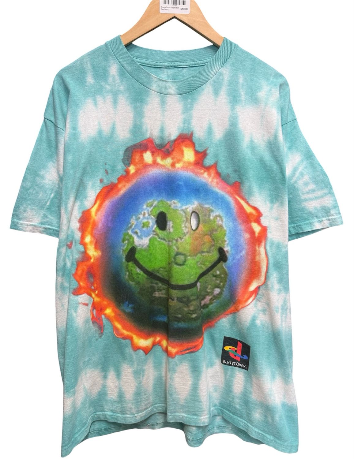 Travis Scott Playstation Tee Size L