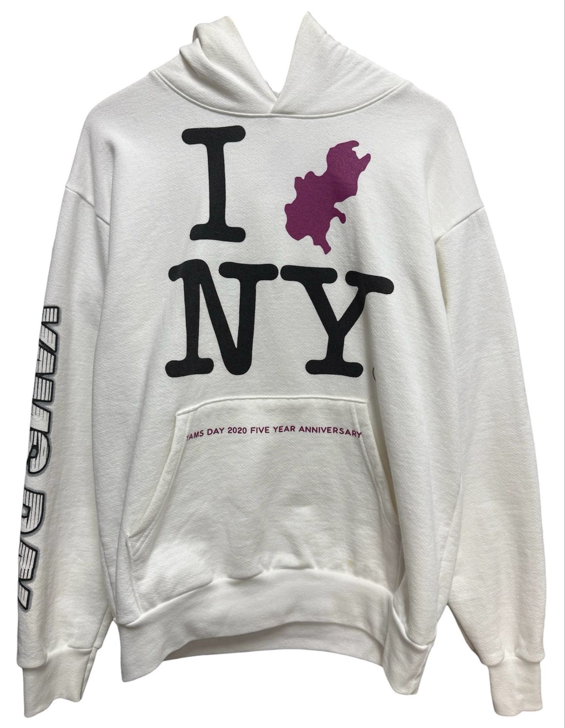 Yams Day Hoodie Size Medium