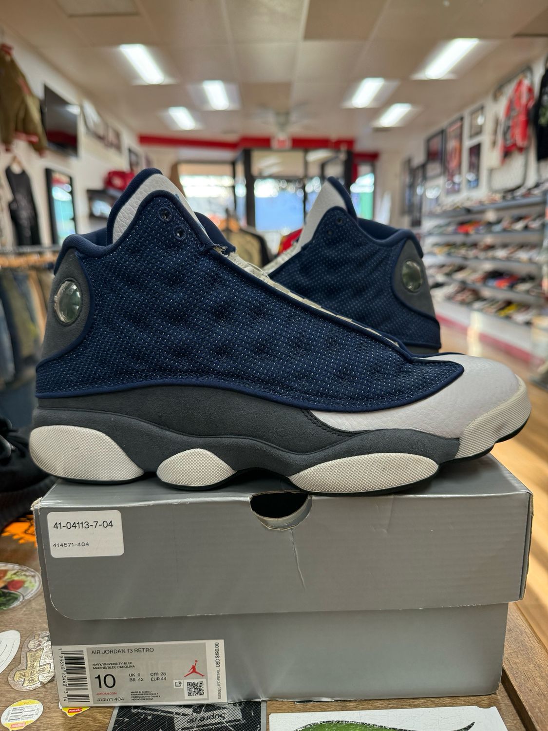 Worn Jordan 13 Retro Flint (2020) Size 10