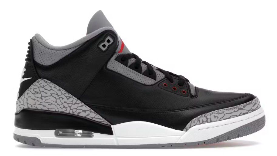 Jordan 3 Retro OG Black Cement (2024) Size 13 (NEW).