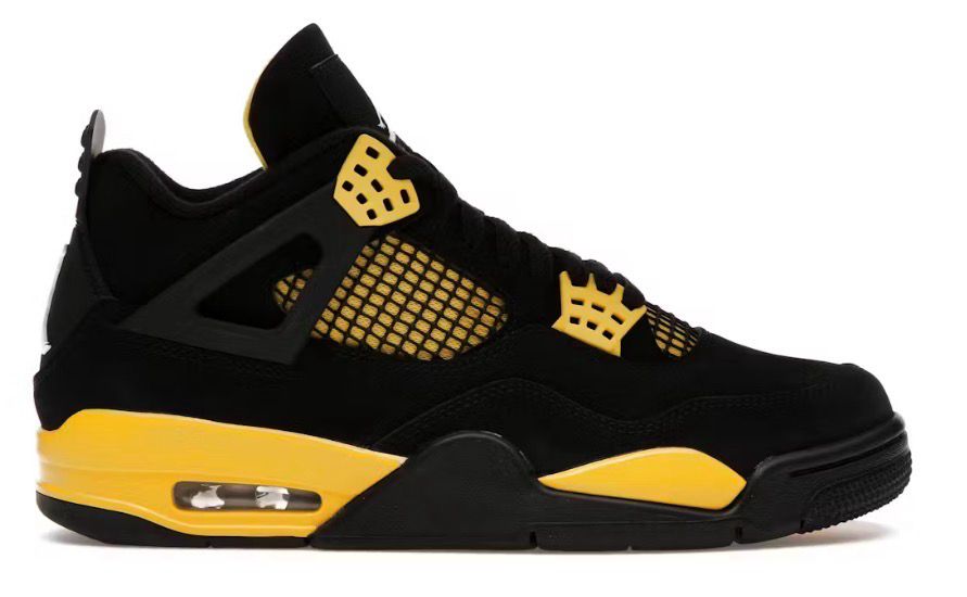 DS Jordan 4 Retro Thunder Size 9.5 (2023)