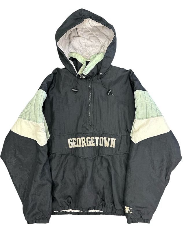 Vintage 90's Georgetown Hoyas Starter Anorak Jacket Size XL