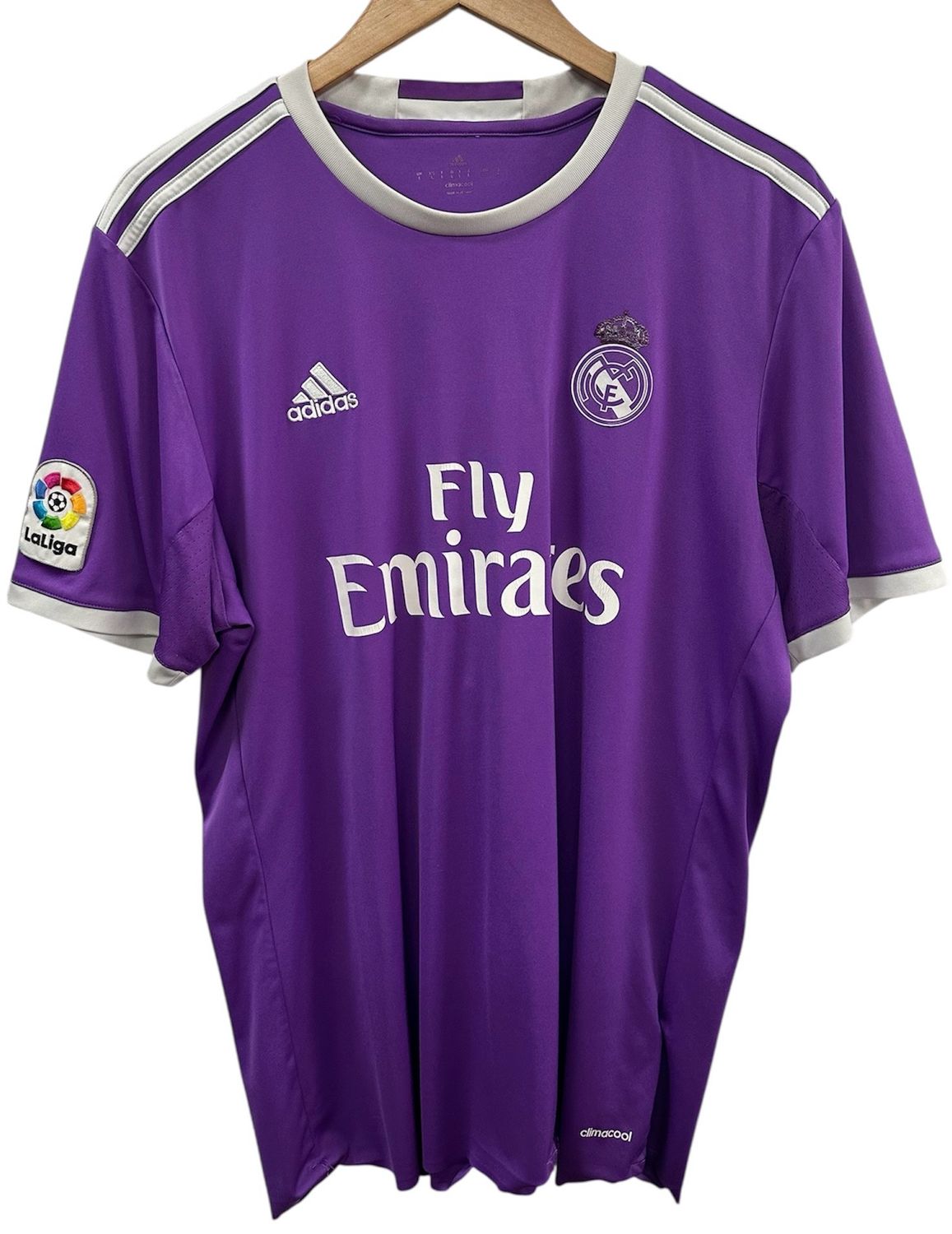 Adidas Real Madrid 2016/17 Purple Away Tony Kroos #8 Jersey Size L