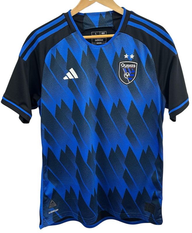 2023/24 Adidas San Jose Quakes Home Jersey Authentic Size L