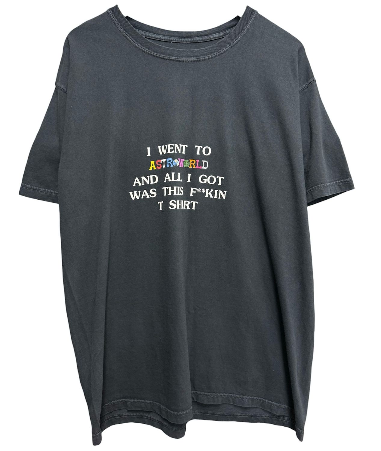 Travis Scott Where Were You Tee Black Size L