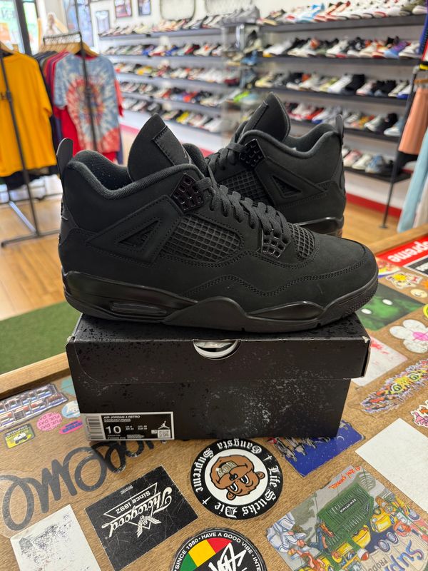 Jordan 4 Retro Black Cat (2025) Size 10 (WORN)