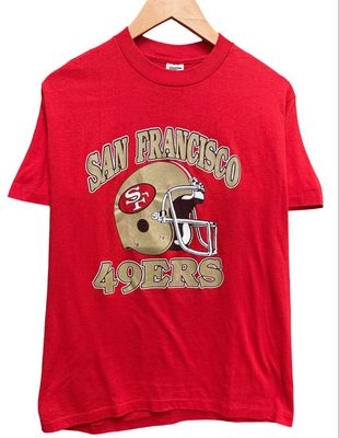 Vintage 80's SF 49ers Trench Tee Size L