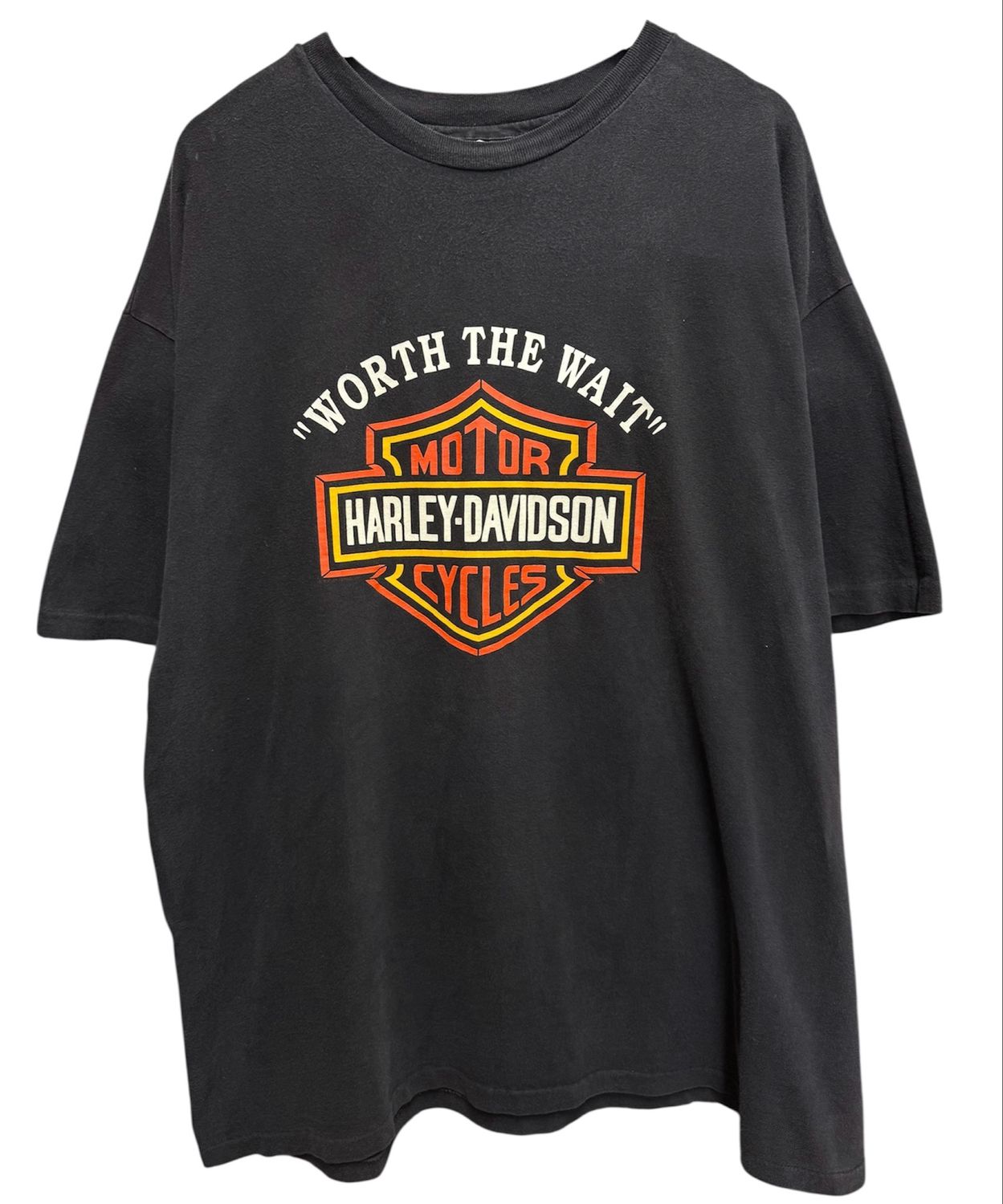 Vintage Harley Davidson Worth the Wait Tee Size XXL