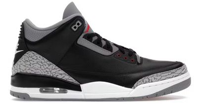 DS Jordan 3 Retro OG Black Cement  Size 9 (2024)