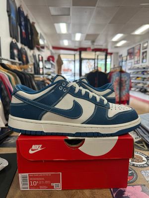 Pre Owned Nike Dunk Low Industrial Blue Sashiko Size 10.5