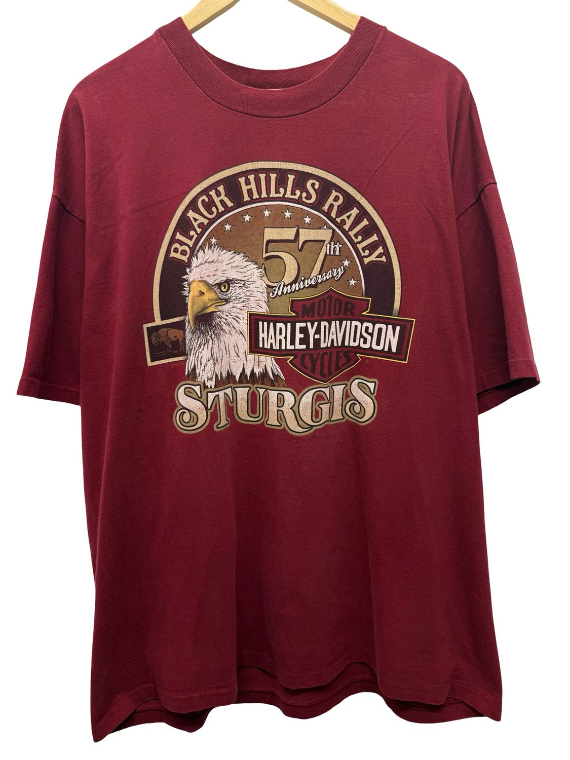 Vintage Harley Davidson Sturgis South Dakota Tee Size XXL