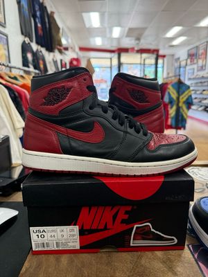 Jordan 1 Retro High Bred Banned (2016) Size 10 (Pre-Owned)