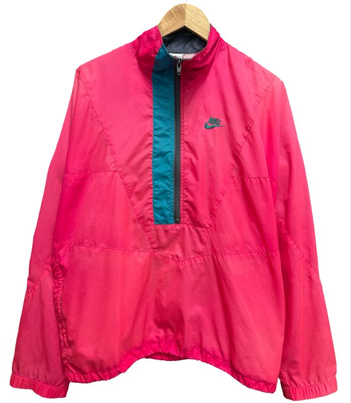 Vintage Nike Windbreaker Pink Size Medium