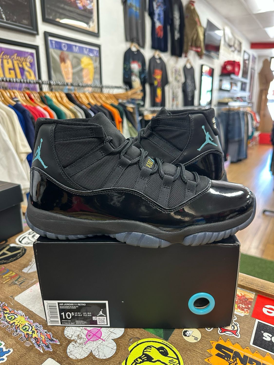 Pre Owned Jordan 11 Retro Gamma Blue (2025) Size 10.5