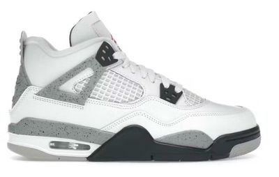 DS Jordan 4 Retro White Cement (2025) (GS) Size 7Y