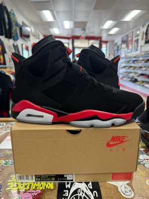 Jordan 6 Retro Infrared Salesman Size 10.5 (Lightly WORN)