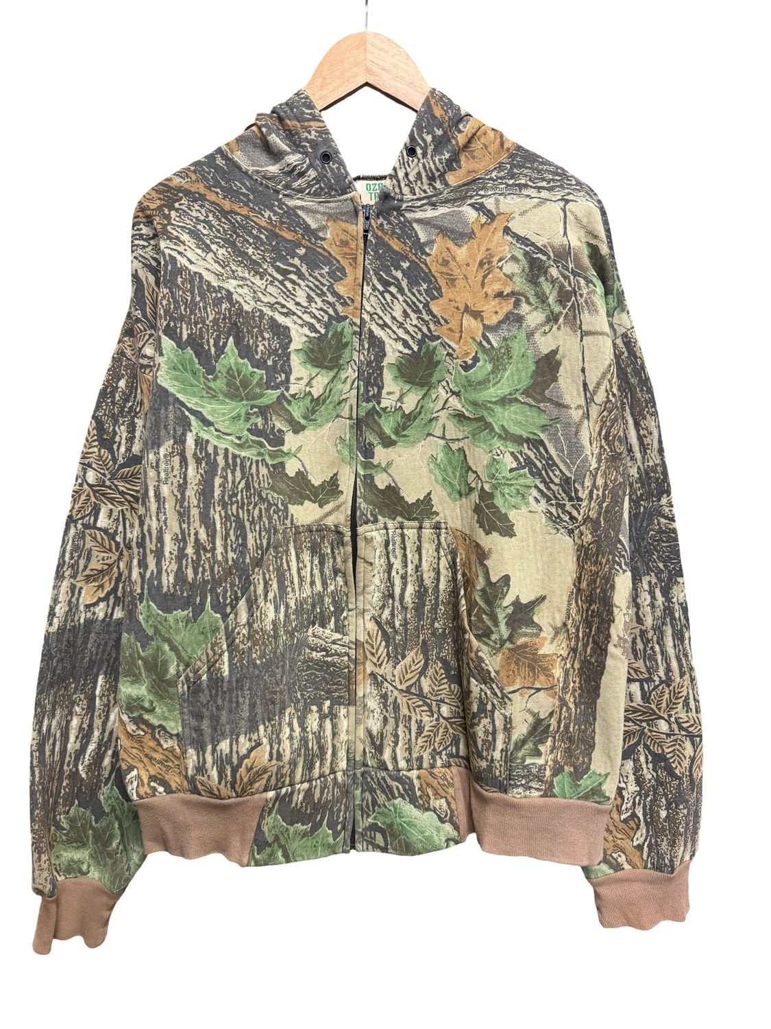 Vintage Realtree Zip-Up Hoodie Size XXL
