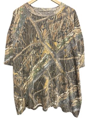 Vintage Mossy Oak Camo Tee Size XXL 28x30